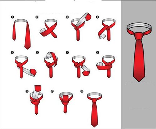 thắt cà vạt đơn giản