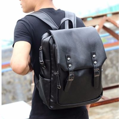 cách làm sạch balo da