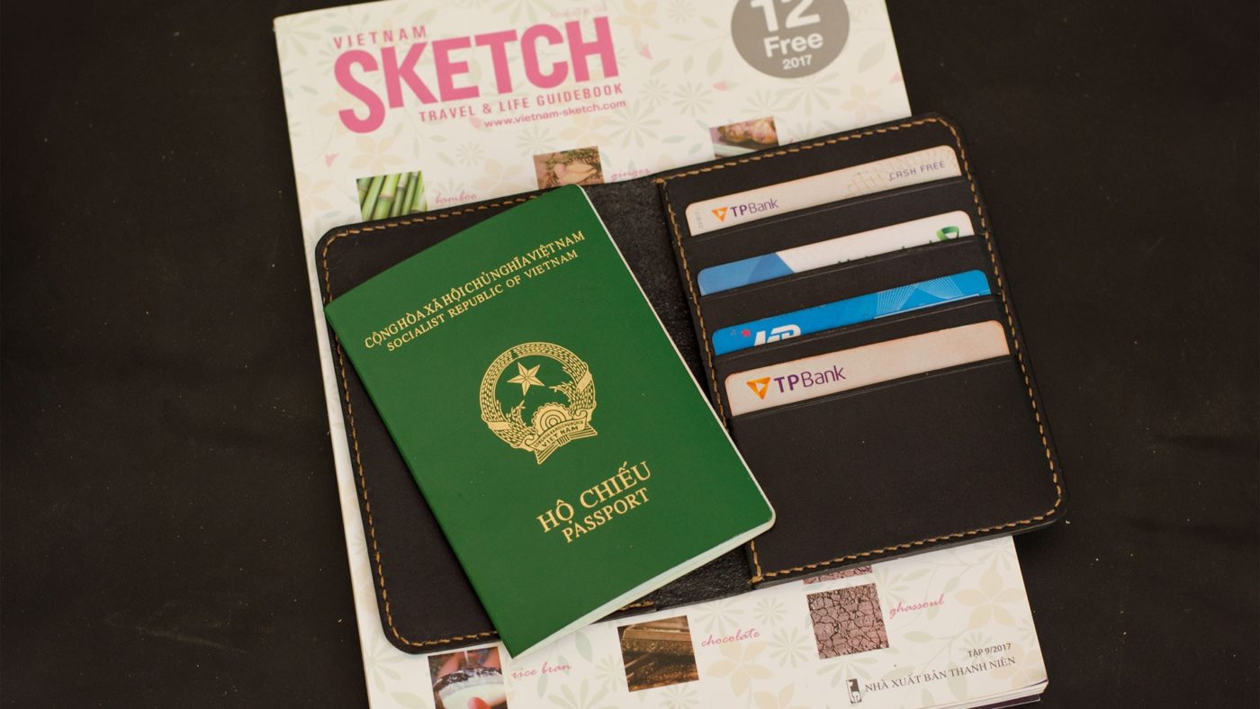 mẫu ví đựng passport