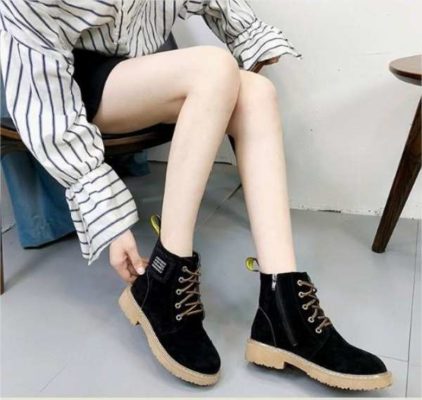 các mẫu boot cổ ngắn đẹp