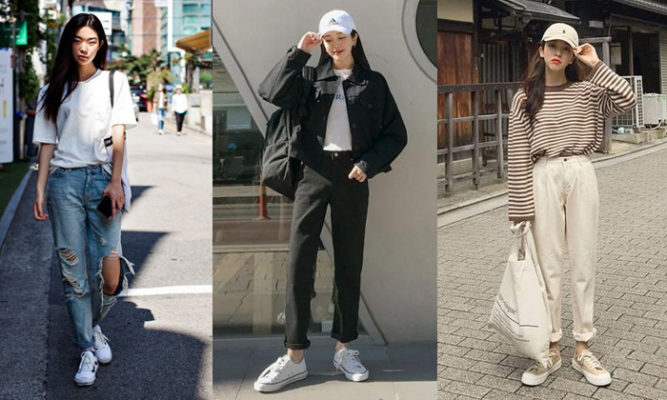 mẫu quần baggy nữ