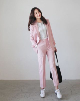 kiểu quần tây nữ đẹp cho người thấp