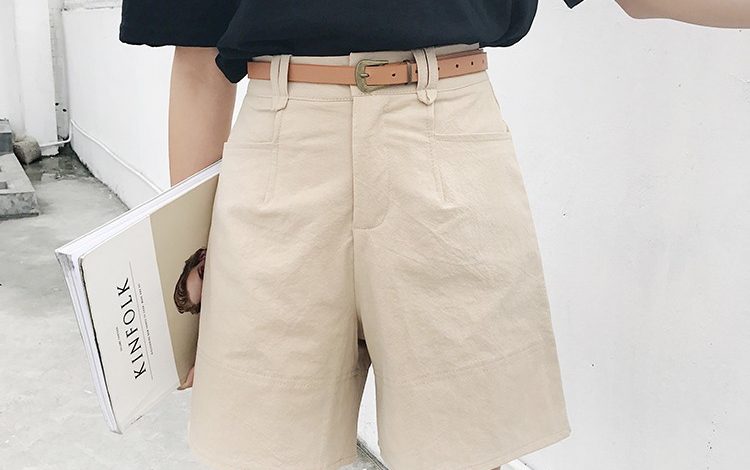 quần short kaki nữ