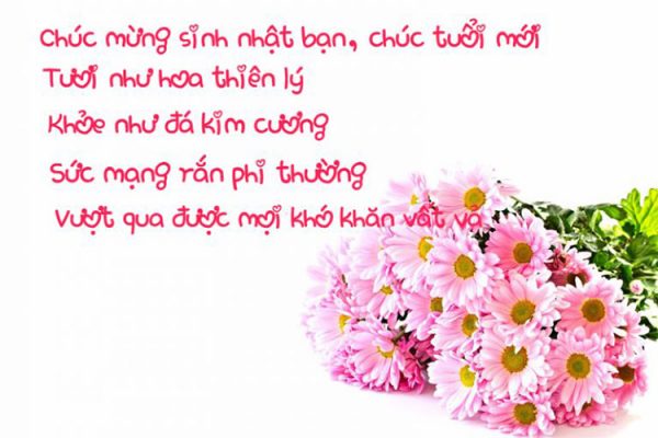 lời chúc sinh nhật bạn thân