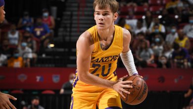 Mac McClung, Lakers đánh bại Suns ở giải mùa hè đằng sau cú lùi ly hợp của Austin Reaves