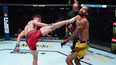 UFC Vegas 34 prelims kết quả & video: Bahamondes kết thúc bằng cú đá vào bánh xe