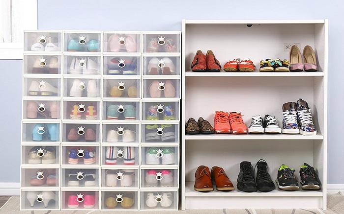 Những cách sắp xếp giày tại nhà tiện lợi nhất bạn cần biết