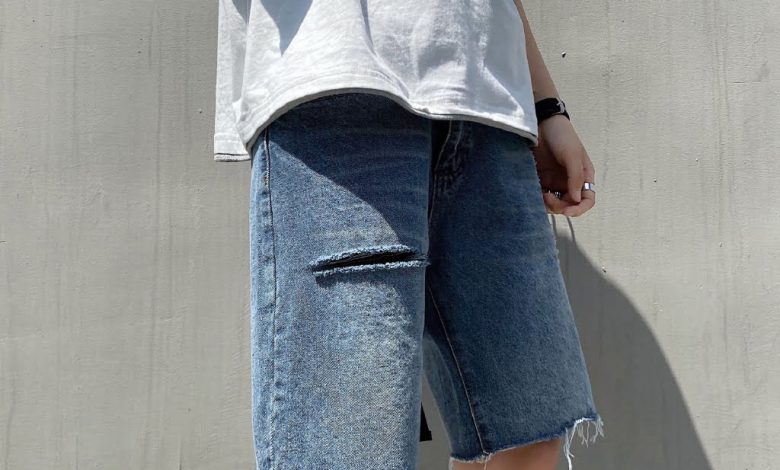 Quần short jeans rách phá cách với Top 10 cách mix không thể bỏ lỡ