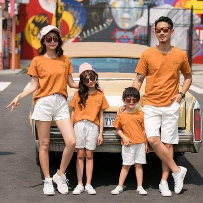 Tổng hợp 99+ mẫu áo đồng phục gia đình đẹp nhất 2021