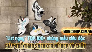 1️⃣ “List ngay” TOP Những mẫu Giày thể thao Sneaker nữ đẹp và chất