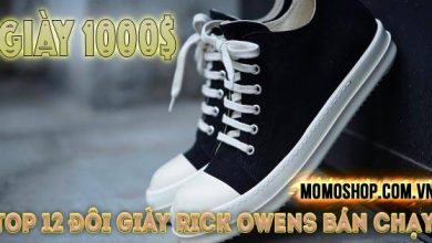 “Xịn xò” Giày Rick Owens giá bao nhiêu? Top 12 đôi Giày Rick Owens gần 1000USD bán chạy nhất