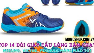 “Thịnh hành” Top 14 đôi Giày Cầu Lông bán chạy nhất + Mizuno, Victor, Promax hãng giày cầu lông nào tốt