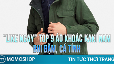 “LIKE NGAY” TOP 9 Áo Khoác Kaki Nam bụi bặm, cá tính