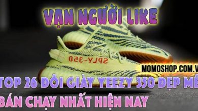 “VẠN NGƯỜI LIKE” Top 26 đôi Giày Yeezy 350 đẹp mê, độc đáo và bán chạy nhất hiện nay