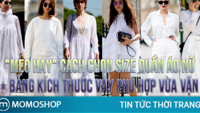 “MẸO HAY” Cách Chọn Size Quần Áo Nữ + Bảng kích thước váy phù hợp vừa vặn