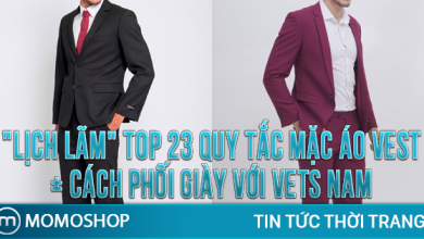 “LỊCH LÃM” TOP 23 quy tắc mặc áo vest + Cách phối giày với vets nam