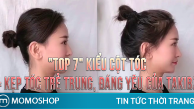 “TOP 7” Kiểu Cột Tóc + Kẹp tóc trẻ trung, đáng yêu của TakiBz