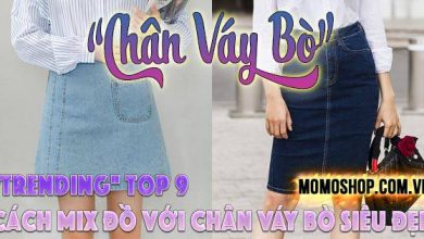 “Trending” Top 9 cách Mix Đồ Với Chân Váy Bò siêu đẹp + Top 6 đôi giày phối cùng chân váy bò