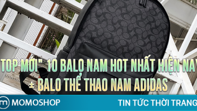 “TOP MỚI” 10 Balo Nam hot nhất hiện nay + Balo thể thao nam Adidas