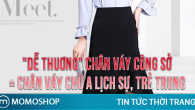 “DỄ THUƠNG” Chân Váy Công Sở + Chân váy chữ A lịch sự, trẻ trung