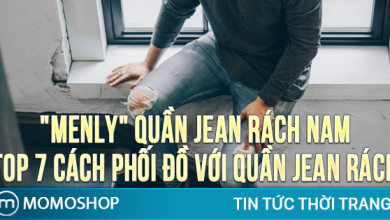 “MENLY” Quần Jean Rách Nam + TOP 7 cách phối đồ với quần jean rách gối nam