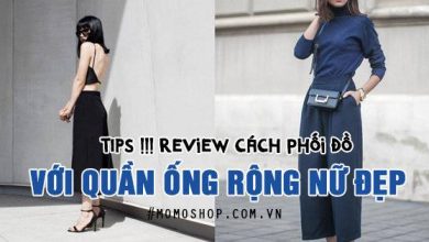 Review cách phối đồ với quần ống rộng nữ đẹp chất cho các nàng