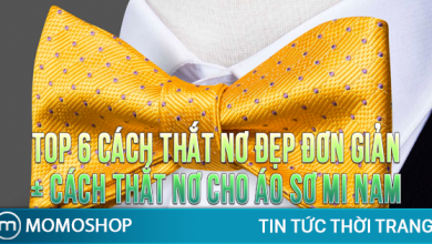 “HỌC NGAY” Top 6 Cách Thắt Nơ đẹp + Cách thắt nơ cho áo sơ mi nam