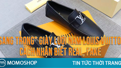 “SANG TRỌNG” Giày Lười Nam Louis Vuitton cách nhận biết Real, Fake