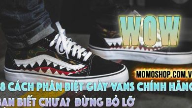 “WOW” 28 Cách Phân Biệt Giày Vans Chính Hãng bạn biết chưa? Đừng bỏ lỡ những mẹo hay này nhé