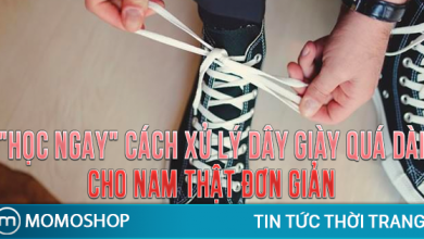 “HỌC NGAY” Cách Xử Lý Dây Giày Quá Dài Cho Nam thật đơn giản