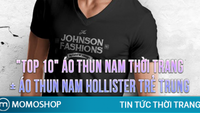 “TOP 10” Áo Thun Nam thời trang + Áo thun nam Hollister trẻ trung