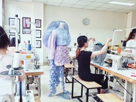 trung tâm dạy cắt may tại hà nội